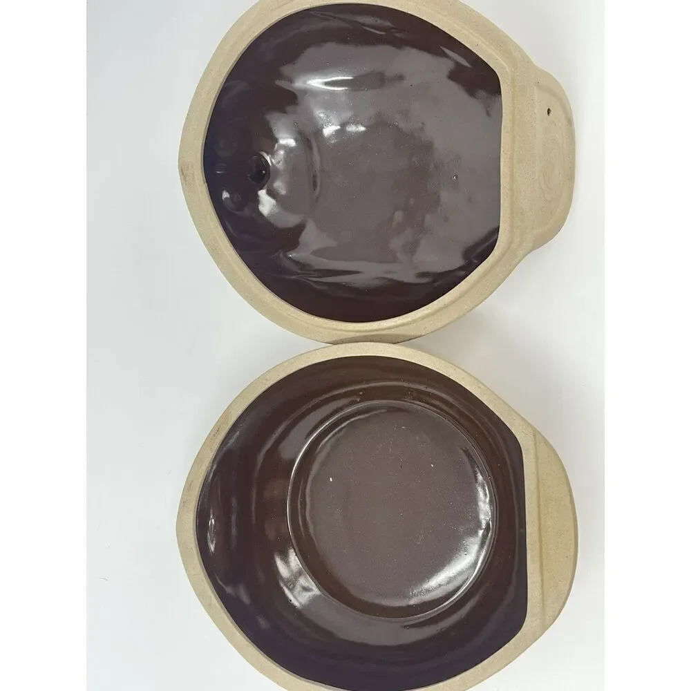 Environmental Ceramic Taylor Ng Quail Bird Casserole Dish 1965 MCM Vintage Brown